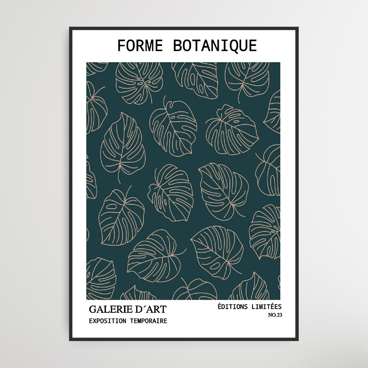 Forme Botanique no.23 ,Mål 50 x 70 cm.