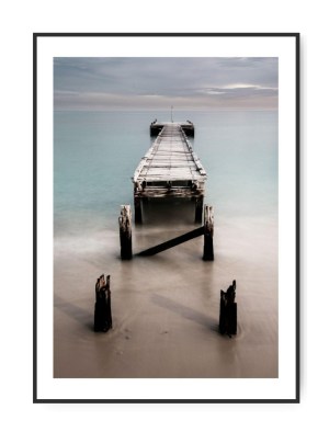 Morgen Pier, 50 x 70 cm plakat