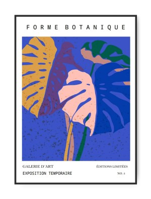 Forme Botanique, No. 3, A4 21 x 30 cm plakat