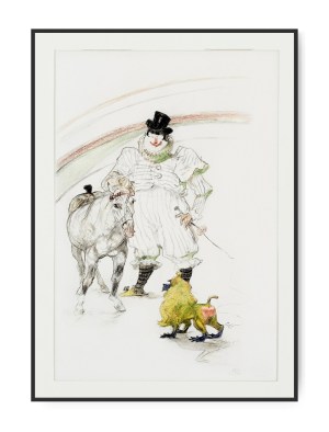 Henri De Toulouse Circus, A4 21 x 30 cm