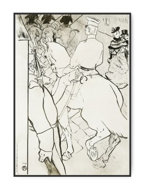 Henri De Toulouse Gard, A4 21 x 30 cm plakat