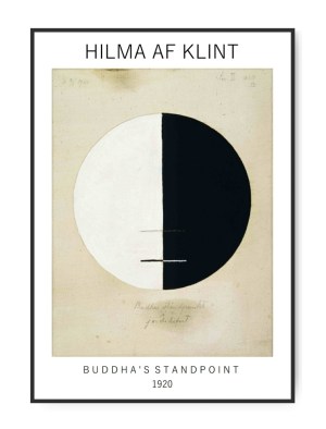 Hilma Af Klint, Buddha´s Standpoint, A4 21 x 30 cm plakat