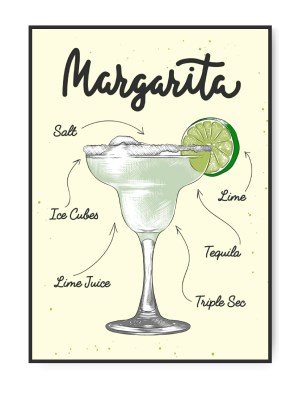 Margarita, A4 21 x 30 cm plakat