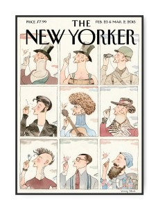 The New Yorker 2015, 50x70 cm Plakat