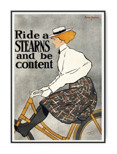 Poster Edward Penfield, Ride A Stearns, A3 (29,7 x 42 cm) – Kunstdruck