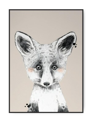 Little Fox, 50x70 cm
