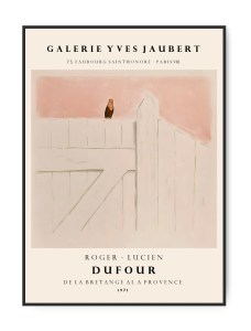 Galerie Yves Jaubert, 50x70 cm plakat