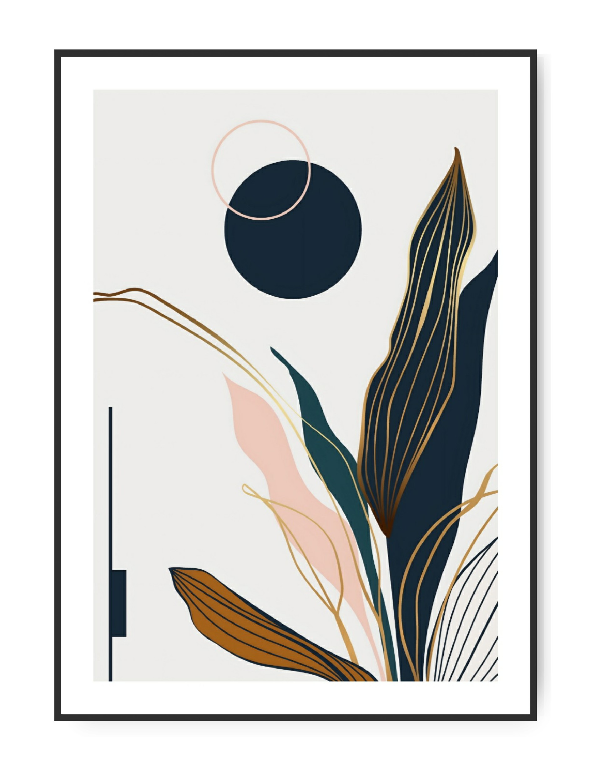 Efterårsfarver, No. 2, 50 x 70 cm plakat