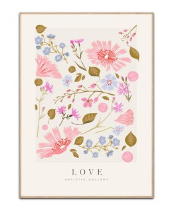 Poster Love Artistic Gallery, A3 (29,7 x 42 cm) – Kunstdruck