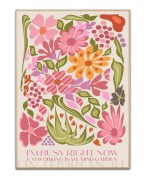 I´m Busy Right now, I´m working on my mind garden, A4 plakat