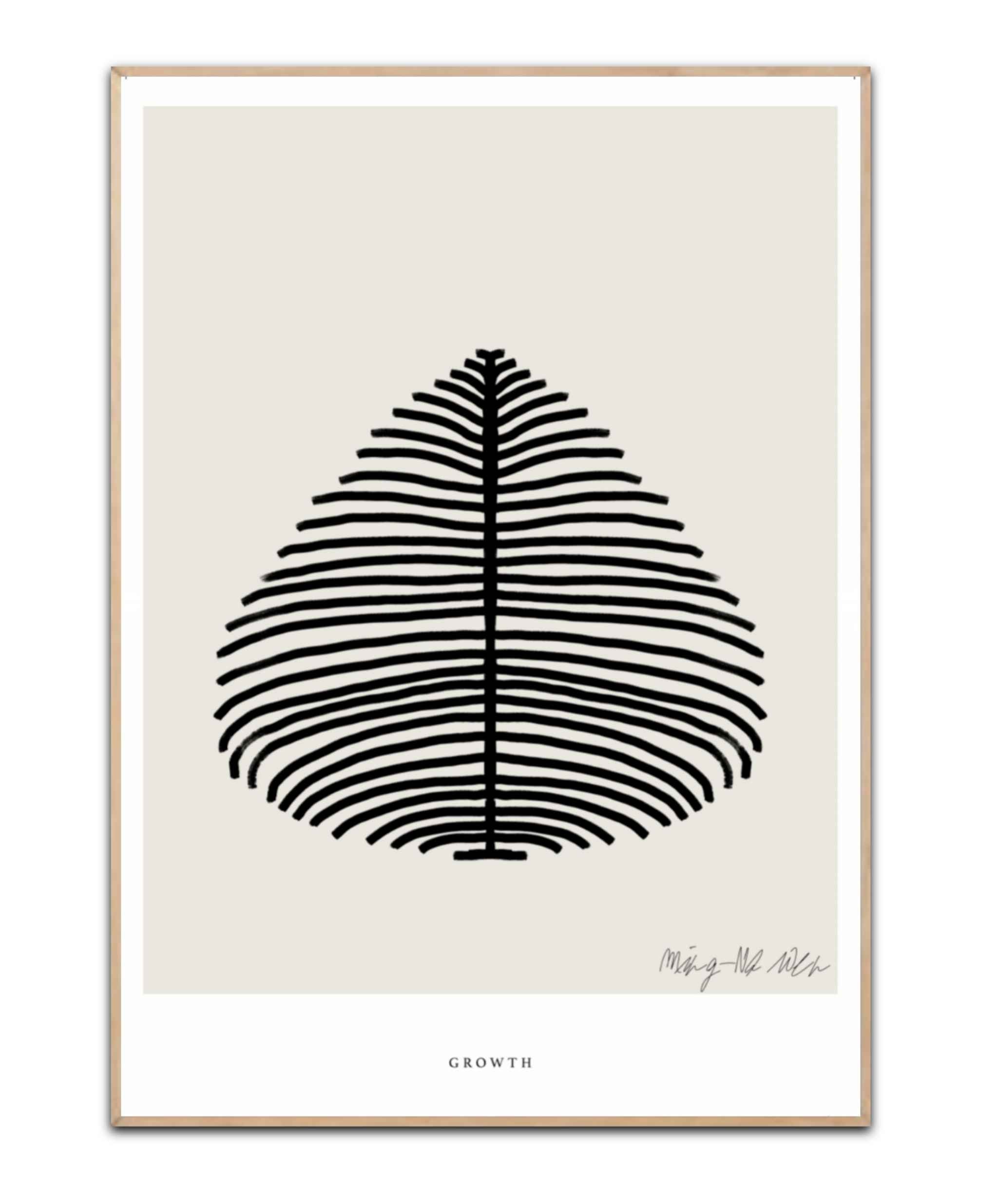 Ana & Yvy Growth, A4 plakat