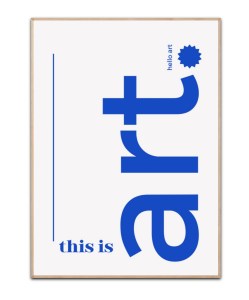 This is Art plakat