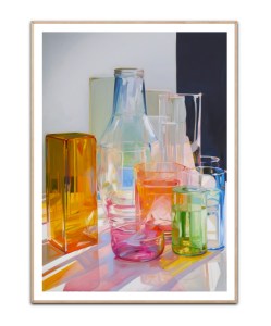 Poster Neon Still Life 1 By Treechild, A3 (29,7 x 42 cm) – Kunstdruck