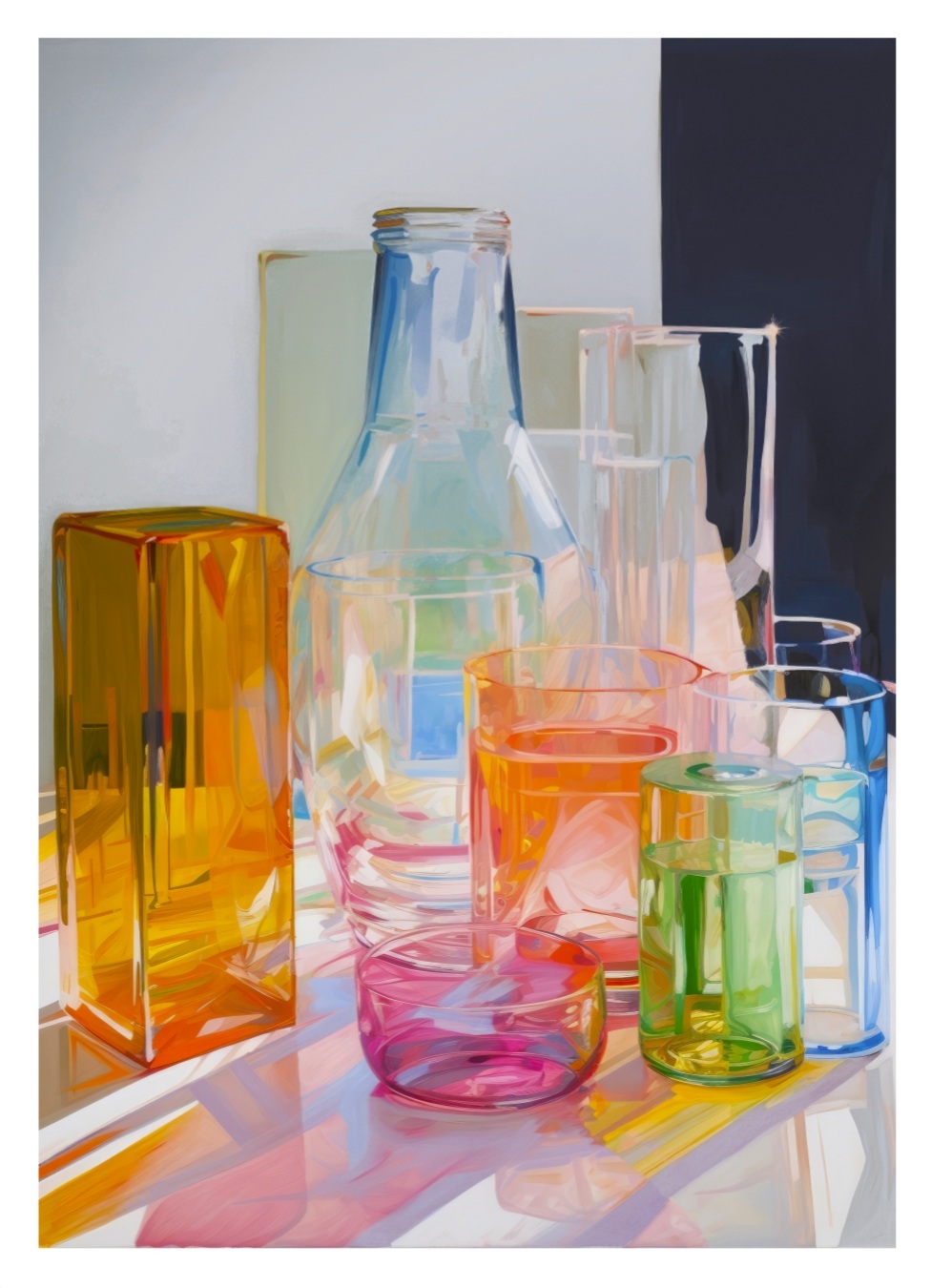 Neon Still Life No 1 By Treechild, 50x70 plakat - Billede 2