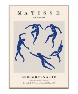 Matisse - The dance blue plakat