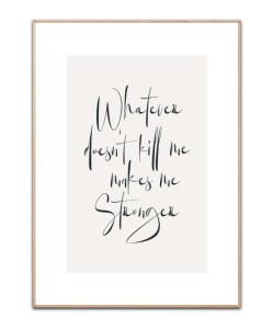 Whatever..., A4 plakat