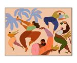 Poster Arty Guava, dance dance, A3 (29,7 x 42 cm) – Kunstdruck