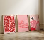 Perfekt Trio - 3 plakater i 50x70 cm - Nr. 23