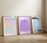 Perfekt Trio - 3 plakater i 50x70 cm - Nr. 48