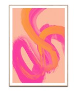 Poster Color strokes 14 A3 (29,7 x 42 cm) – Kunstdruck