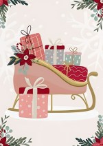 Juleplakat/kort No. 13, Str. A5 (15x21 cm)