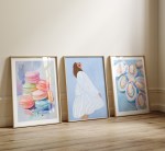 Perfekt Trio - 3 plakater i 50x70 cm - Nr. 71