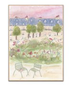Parisian Garden By Katharina Puritscher plakat, 50x70 cm