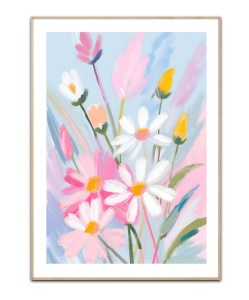 Wildflower plakat by Ohkimiko 50x70 cm