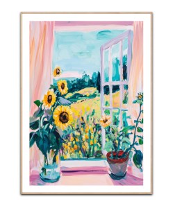 Sunflower View 50x70 cm
