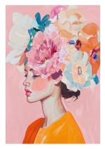 Flowerhair Str. A5 (15x21 cm)