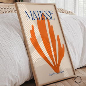 Matisse - Papiers découpés Orange