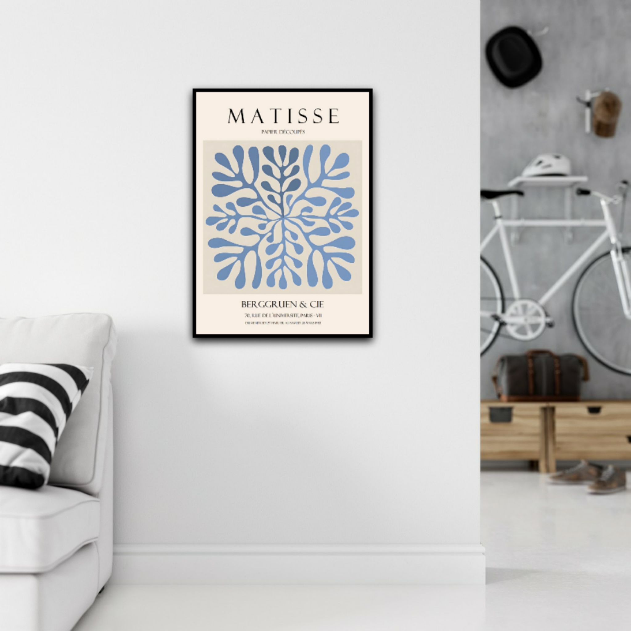 Henrin Matisse, Berggruen & Cie blau, Poster – Bild 7