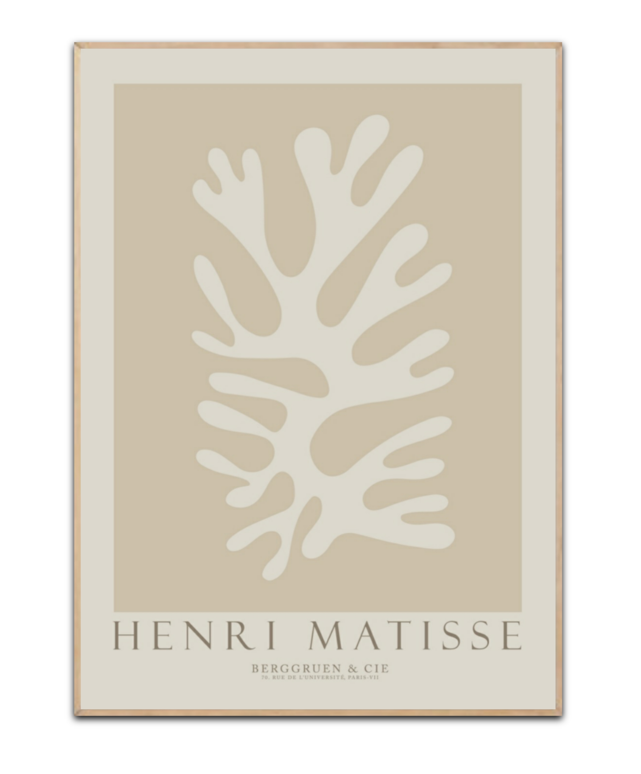 Matisse, Berggruen & Cie Beige koral - Poster