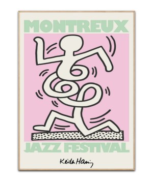 Keith Haring Jazz Festival Poster, .