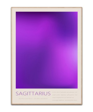 Stjernetegn Skytten Lilla, Poster