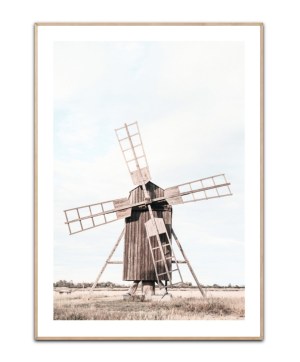 Wooden Windmill, Poster