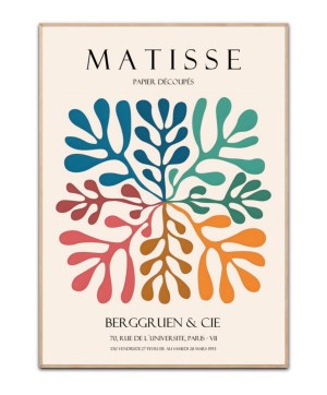 Matisse, 6 colors, Poster