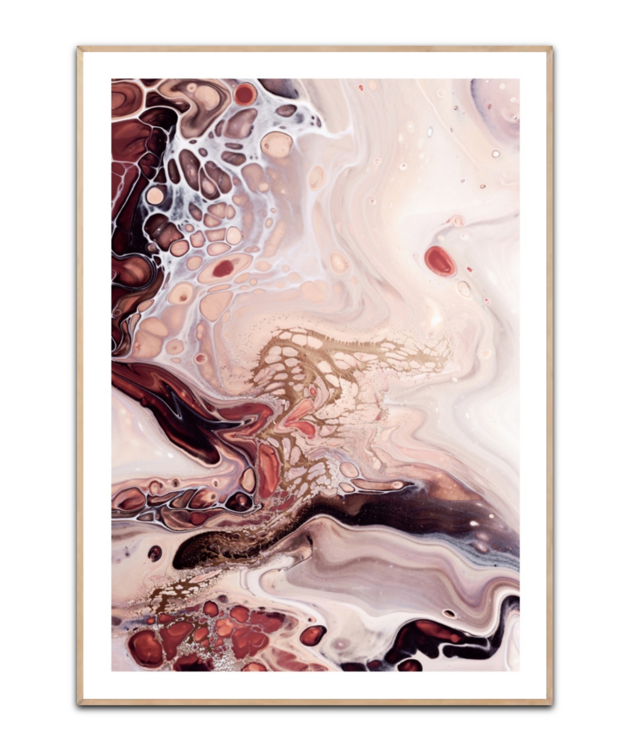 Fluid Pink no. 1, Poster