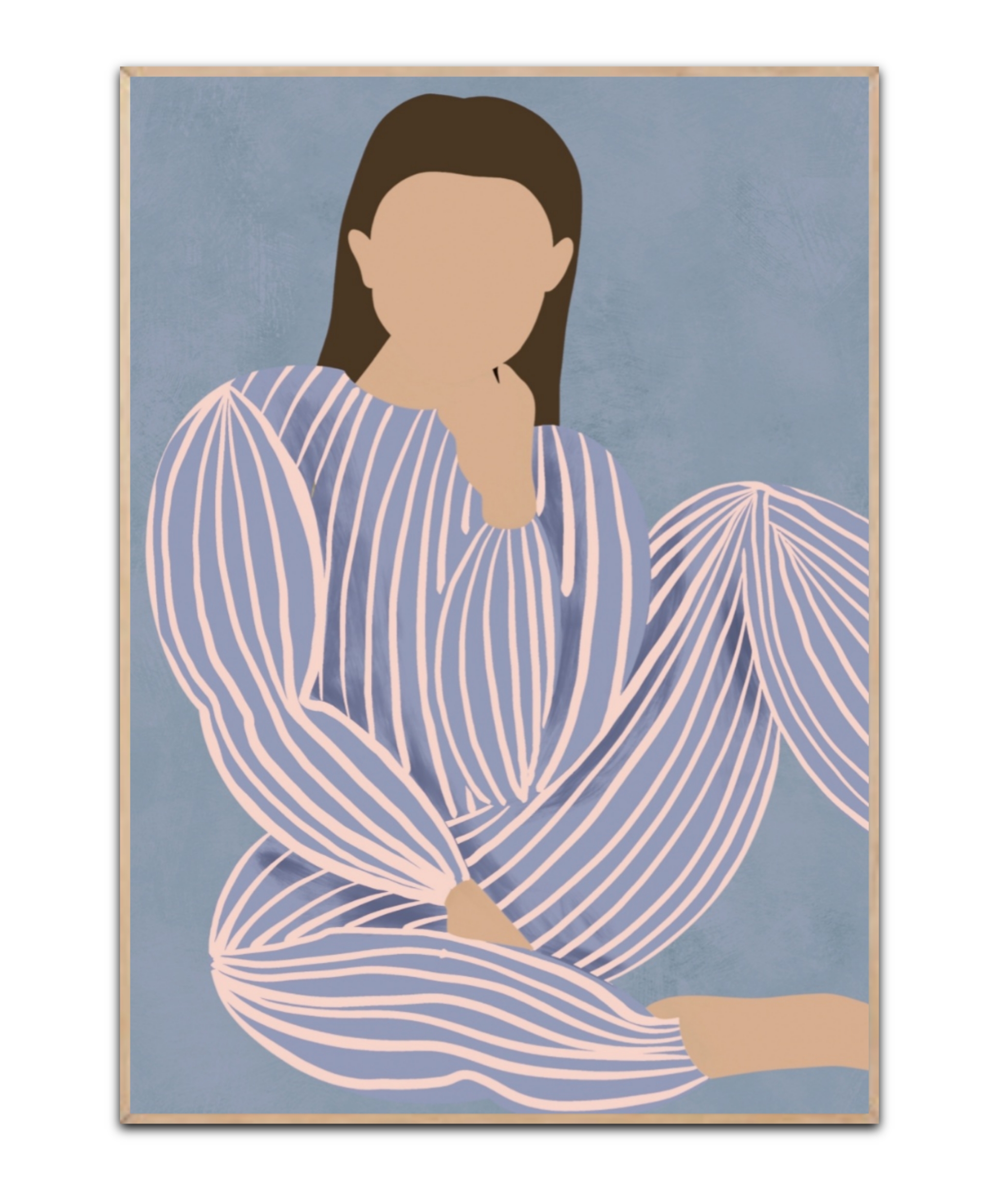 Lagom - Lady Blue, Poster