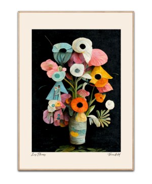 Les Fleurs Stadt Treechild, Poster