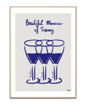 Il vino Stadt Giulia Mora, Poster