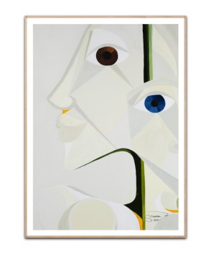 White Orchid Stadt Simona Florea, Poster