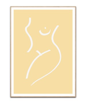 Nude Yellow, Poster
