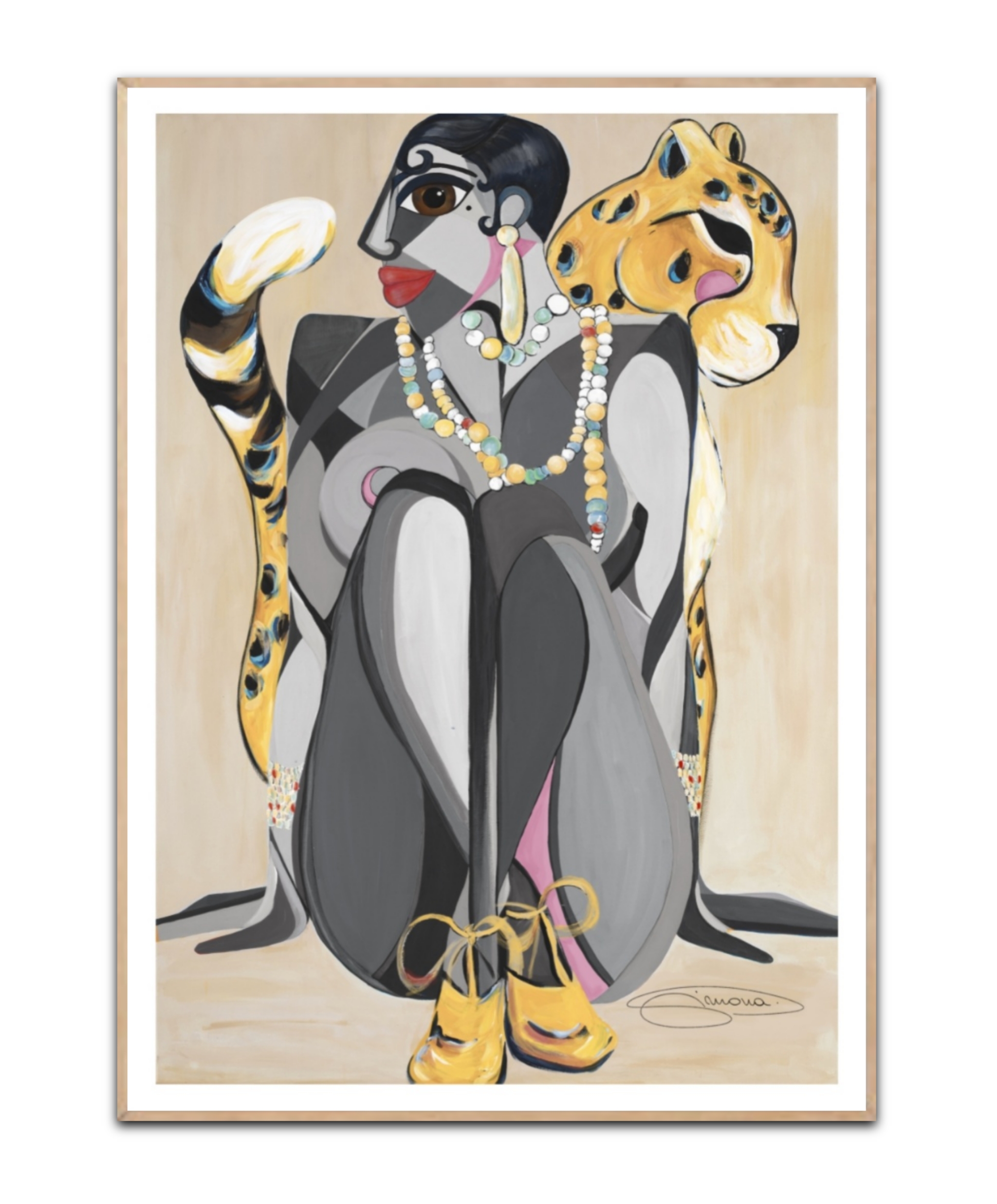 Josephine Baker Stadt Simona Florea, Poster