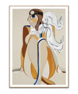 Amelia Earhart Stadt Simona Florea, Poster