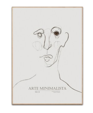 Arte Minimalista No2 Stadt Gabriella Roberg, Poster