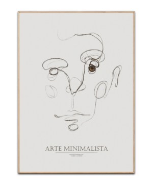 Arte Minimalista Stadt Gabriella Roberg, Poster