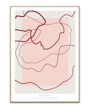 Elena Ristova - Aspectratio red no.2, Poster