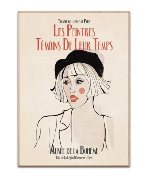 Les Peintres, Poster