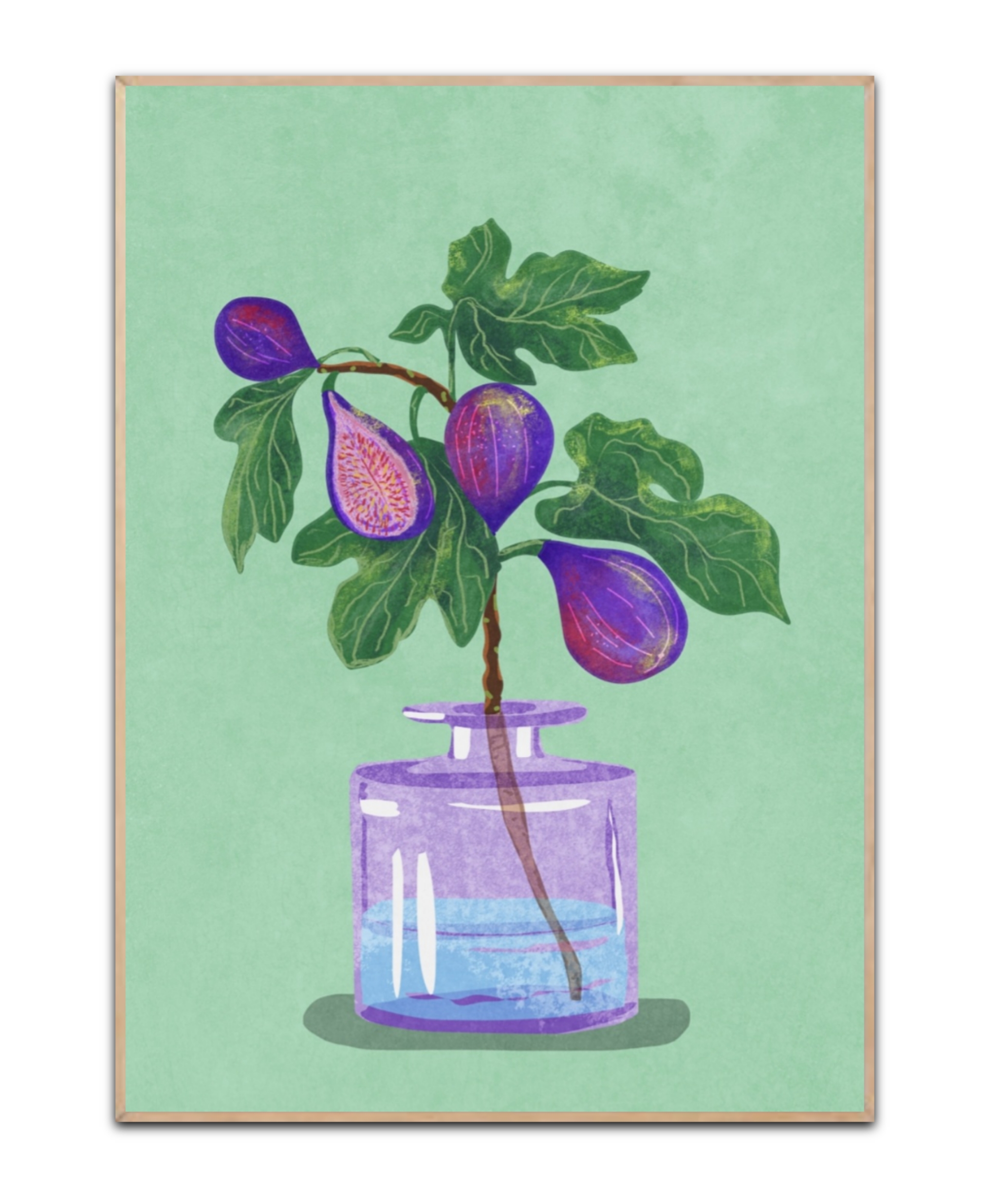 Fig in vase, Poster